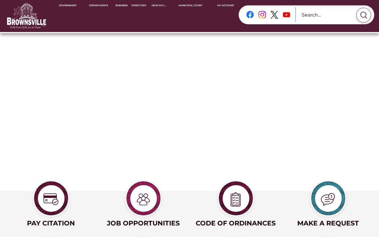 Brownsville court docket official city website